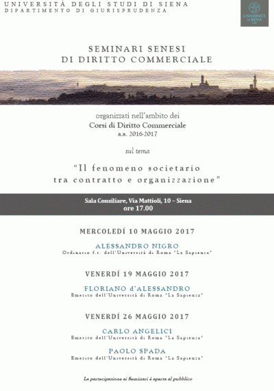 Locandina seminari